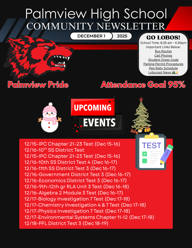 📰 PHS Community Newsletter