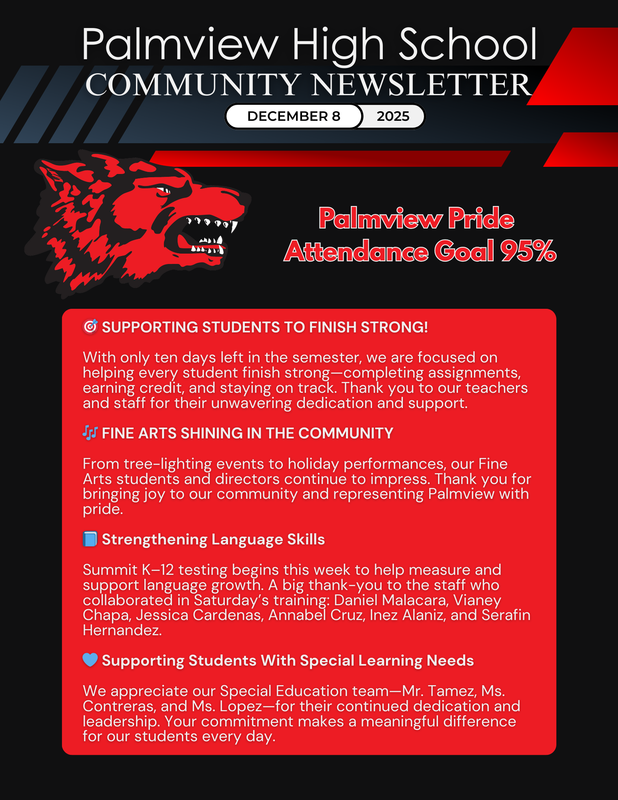 PHS Community Newsletter