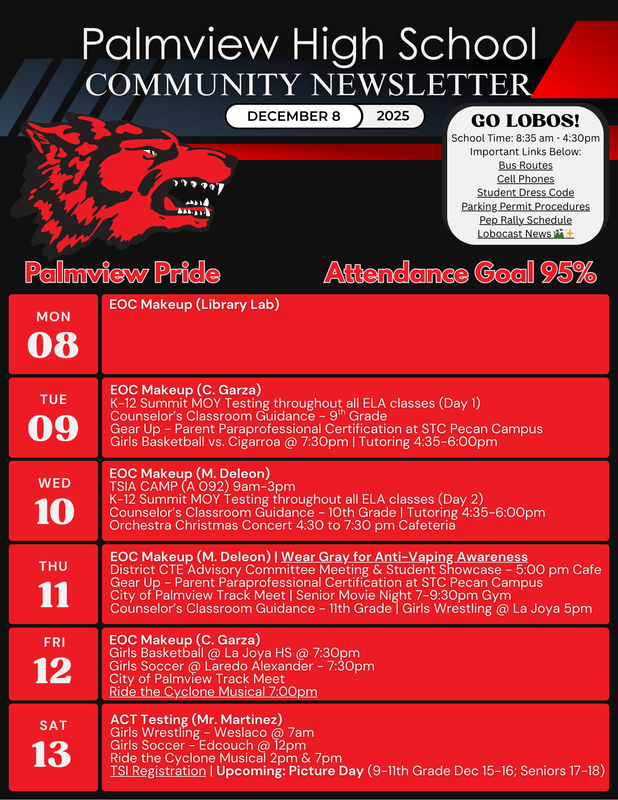 PHS Community Newsletter