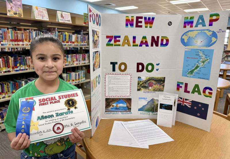Girl with certificate