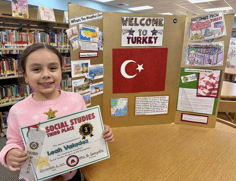 Girl with certificate