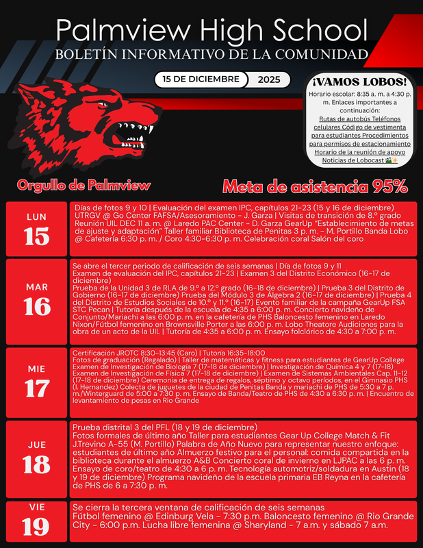 PHS Community Newsletter