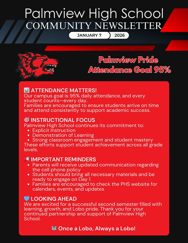 PHS Community Newsletter