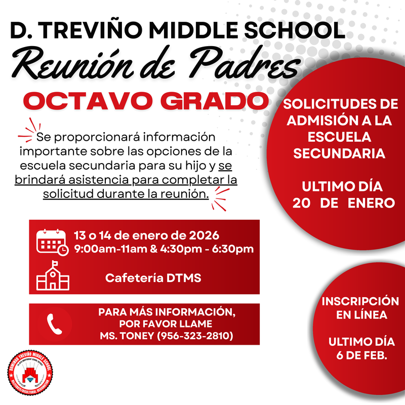 8th grade parent meeting about high school