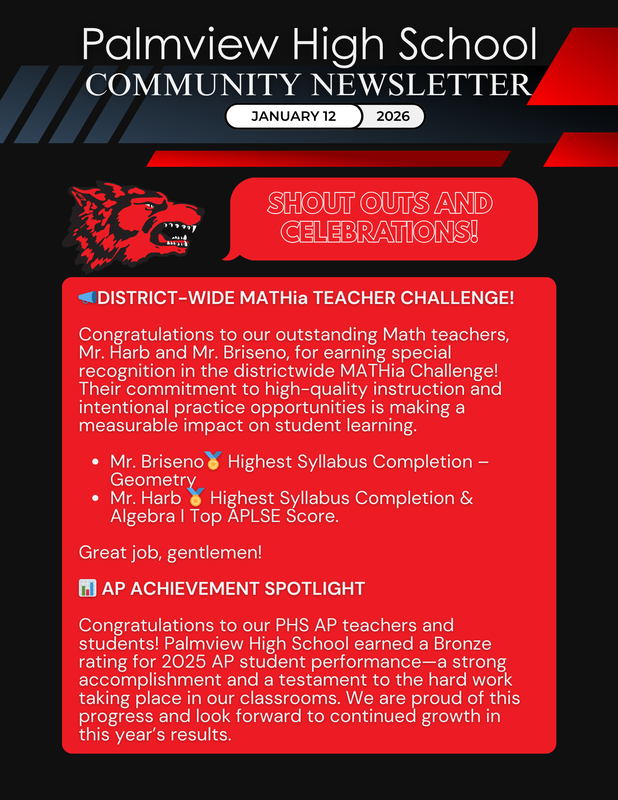 📰 PHS Community Newsletter