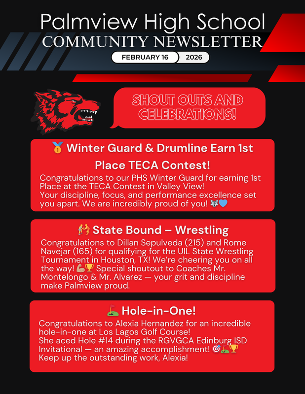 📰 PHS Community Newsletter