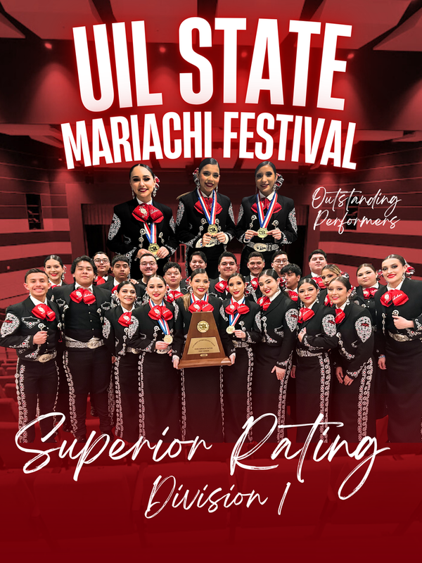 UIL State Mariachi Festival - PHS Earns Division 1