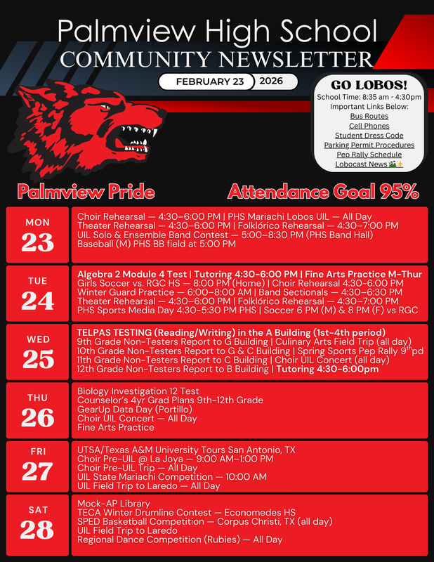 PHS Community Newsletter