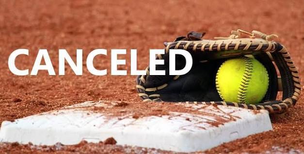 Softball canceled