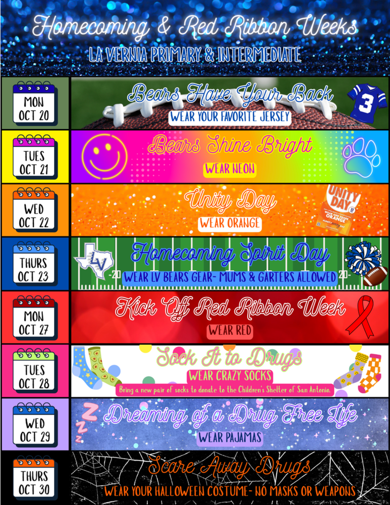 HOMECOMING AND RED RIBBON WEEK