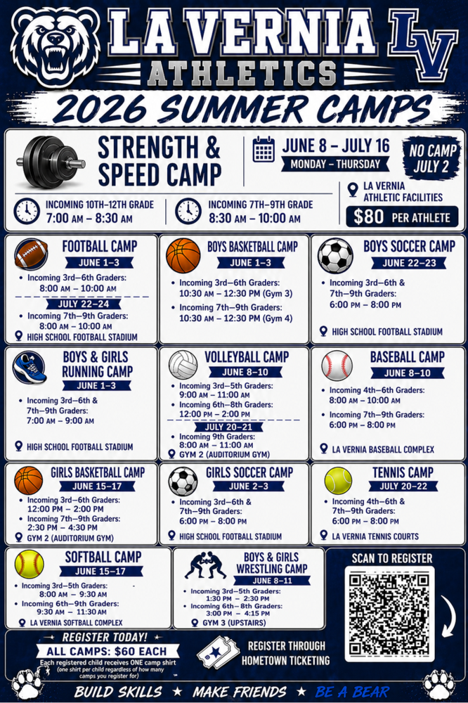 Summer Camps 2026