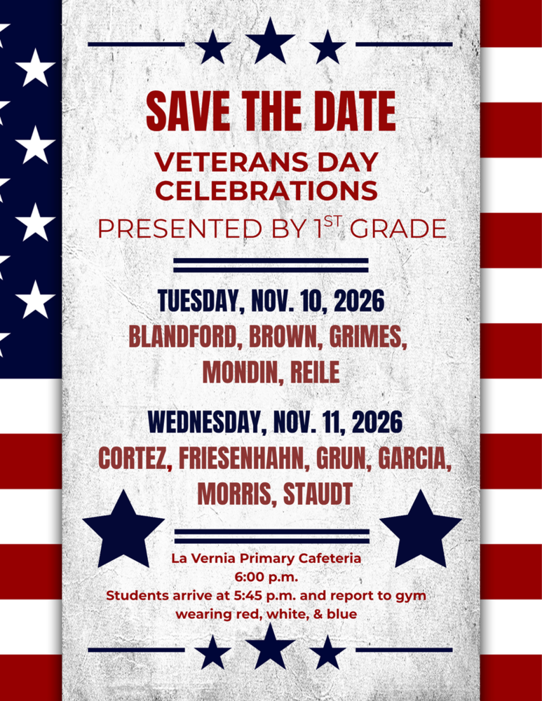 Veterans Day Save the Date