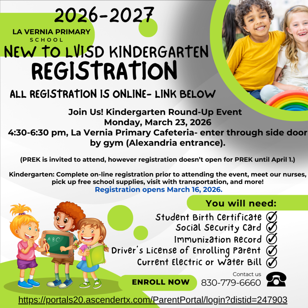 Kindergarten Registration 