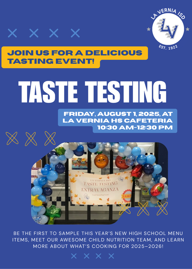 HS Taste Test  - New Menu Items