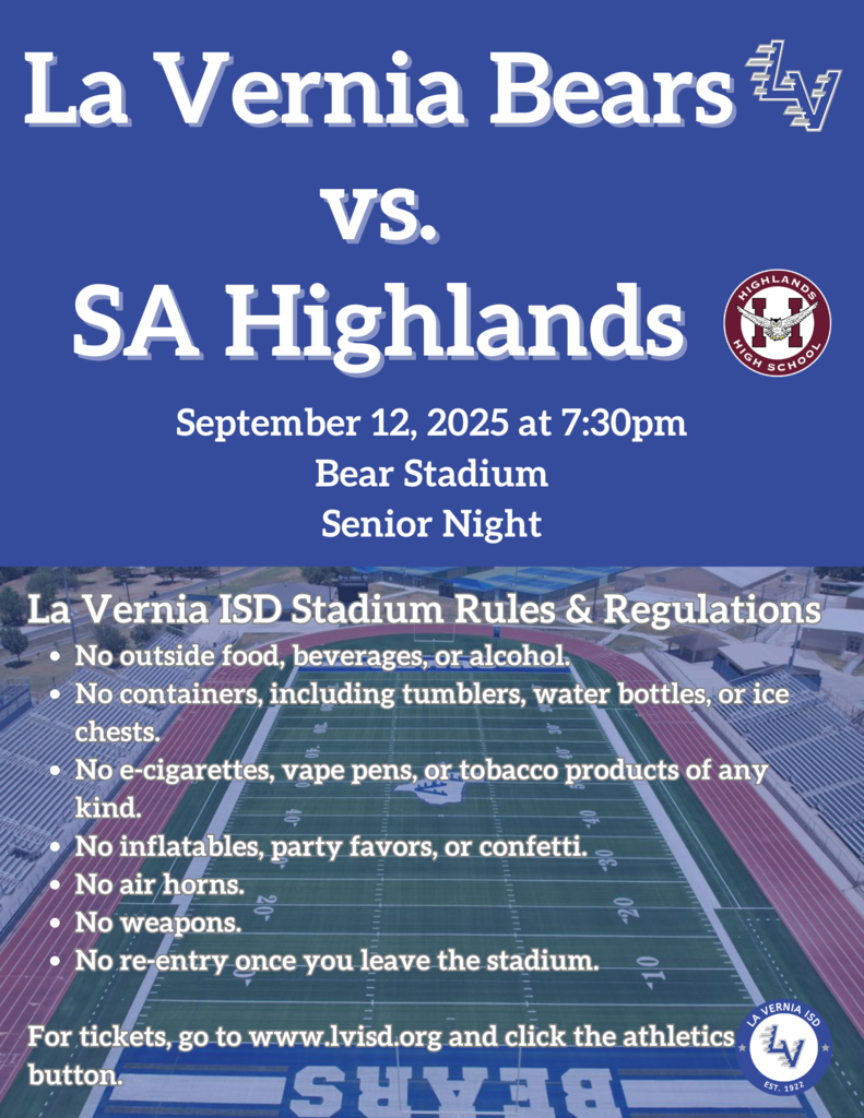 LVISD Stadium Rules and Regulations