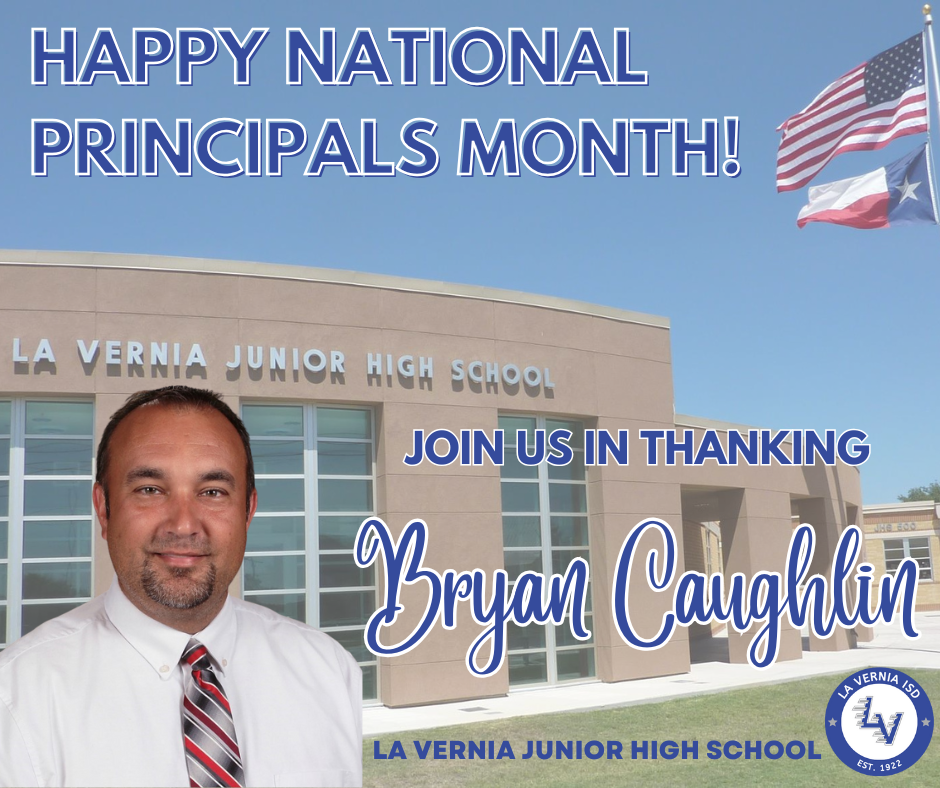 Happy National Principals Month - Bryan Caughlin