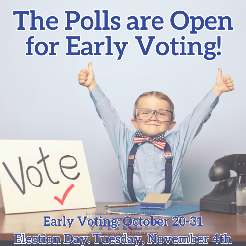 The Polls are Open for Early Voting!