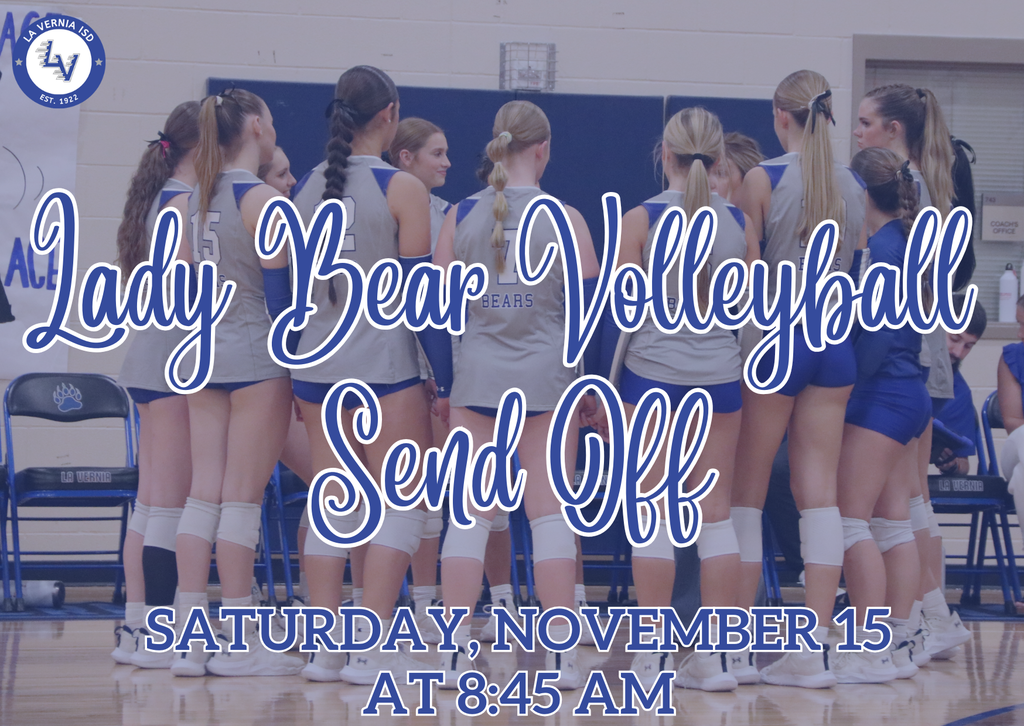 Lady Bear Volleyball Send Off