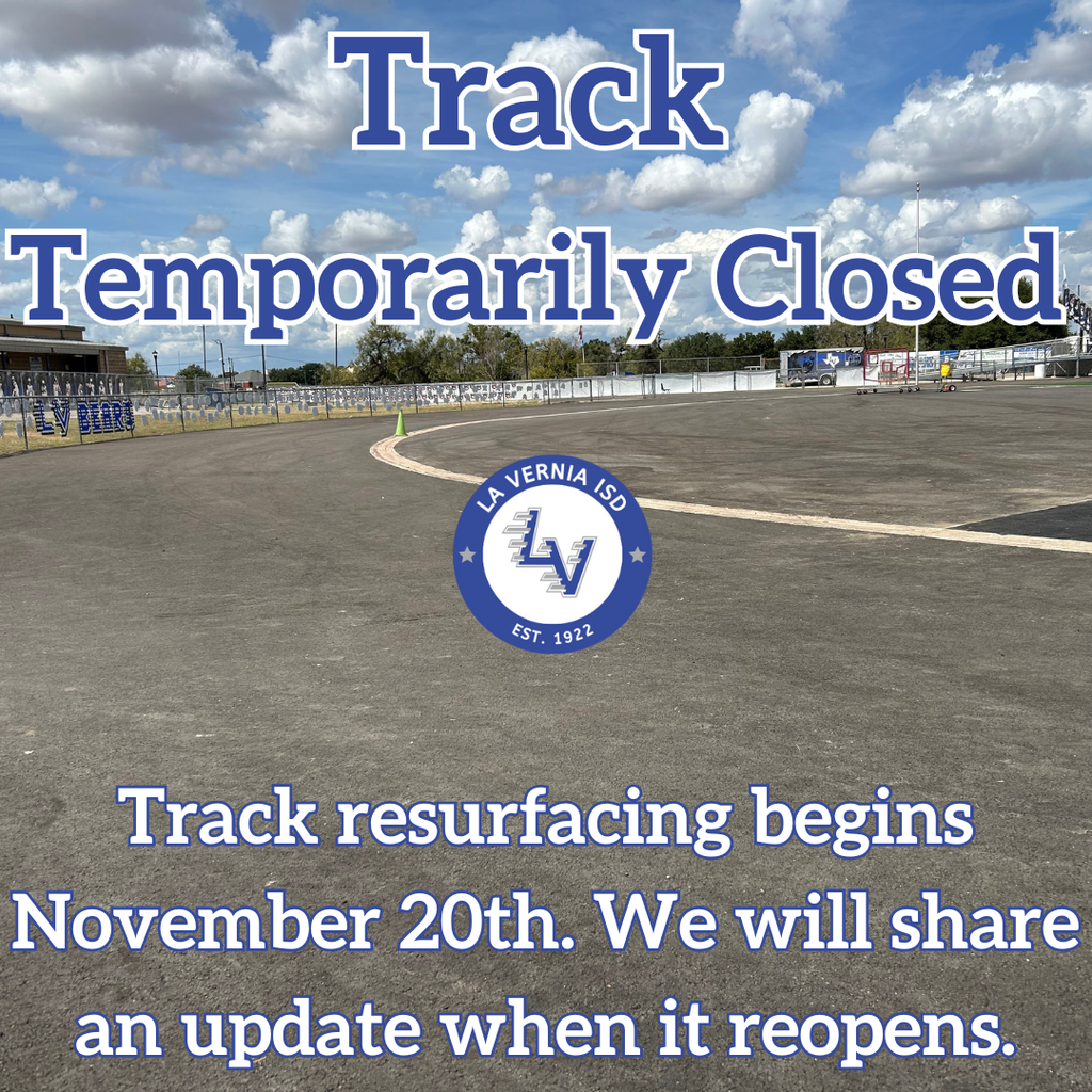 Track Temporarily Closed