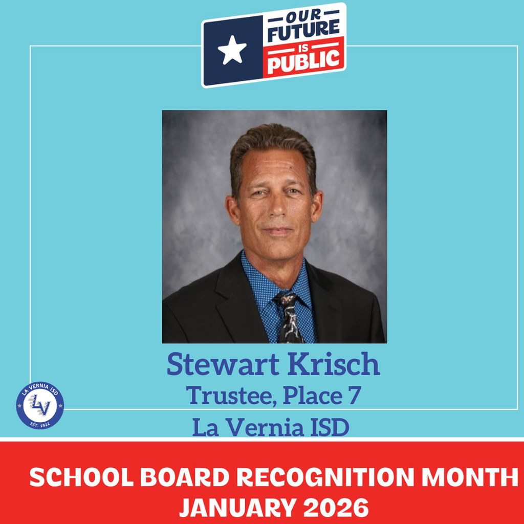School Board Recognition Month January 2026 - Steward Krisch
