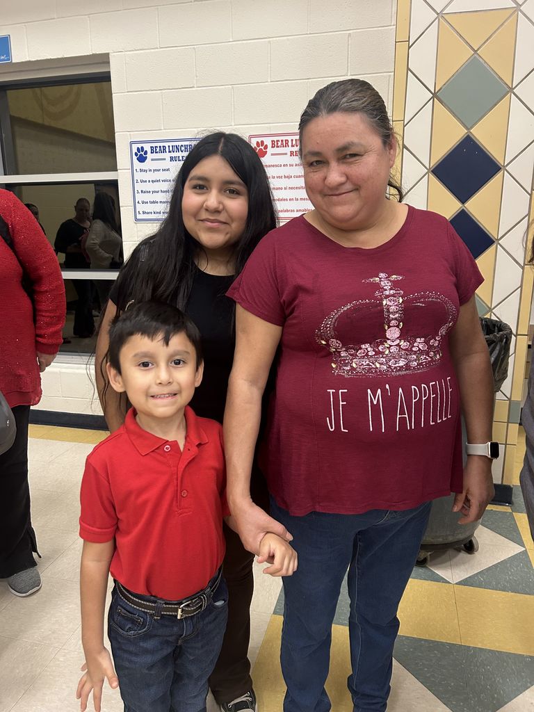 Families participating in the Posada