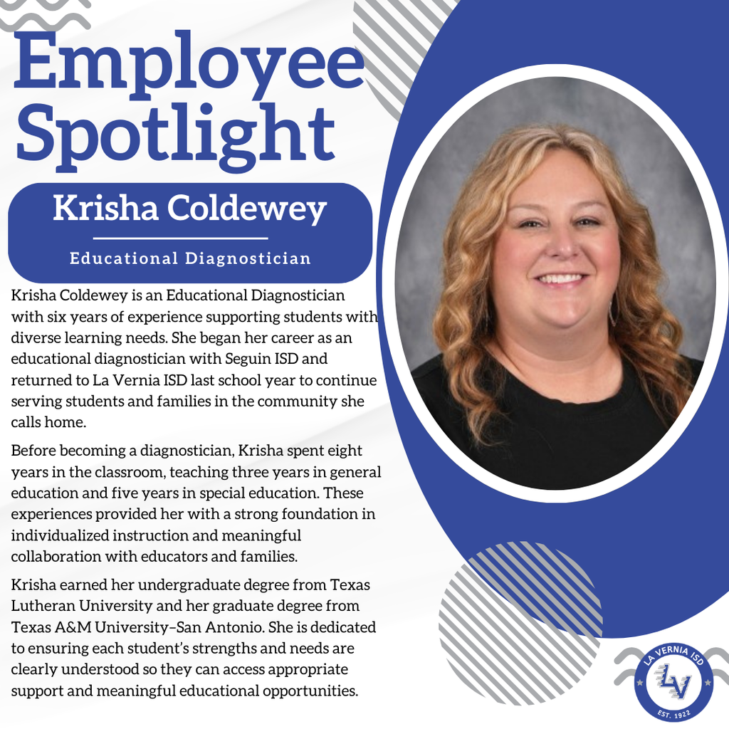Employee Spotlight - Krisha Coldewey