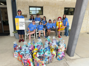 Acts of Kindness Club picture at Ronald McDonald House