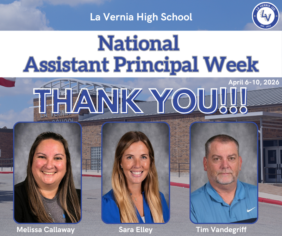 National Assistant Principal Week (April 6–10, 2026) - High School