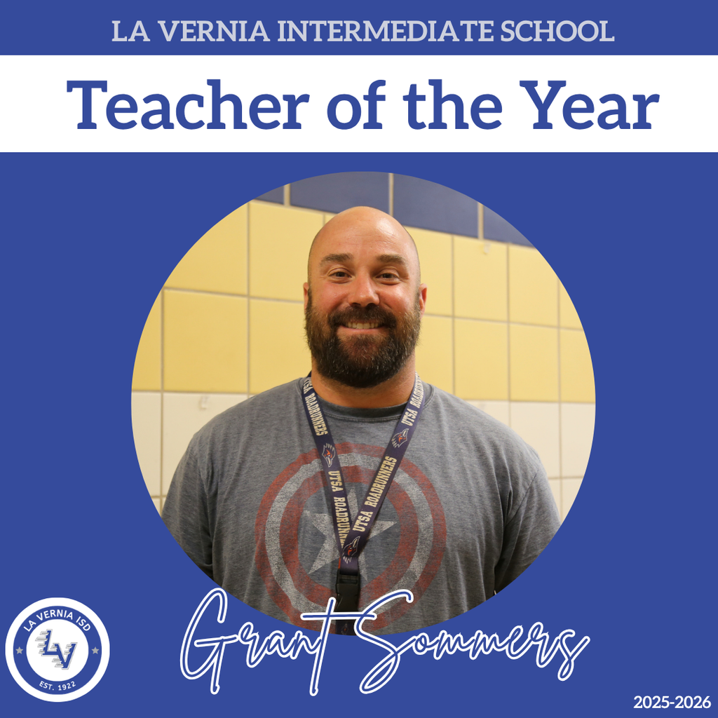 Teacher of the Year - Grant Sommers
