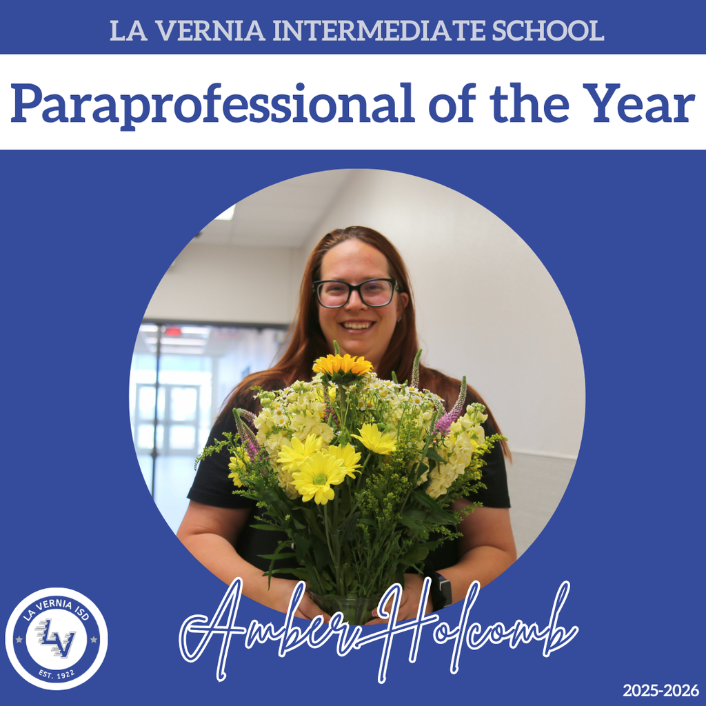 Paraprofessional of the Year - Amber Holcomb