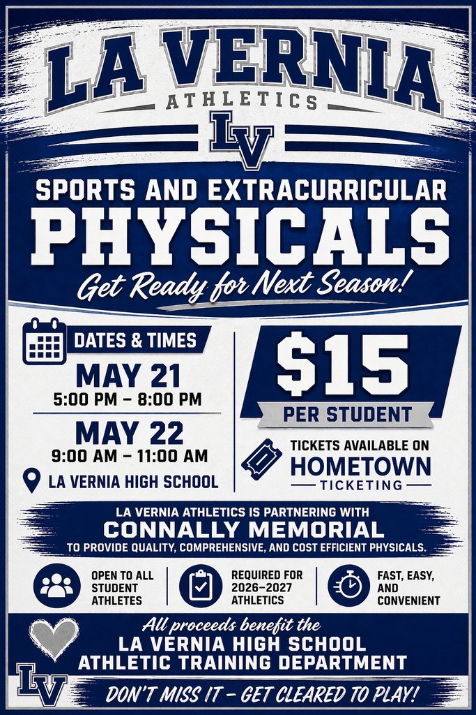 La Vernia Athletics Sports and Extracurricular Physicals
