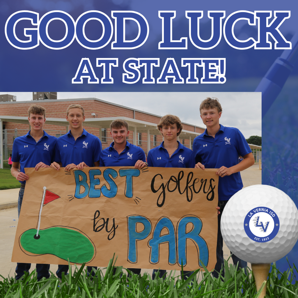 Good Luck at State to our Boys golf team