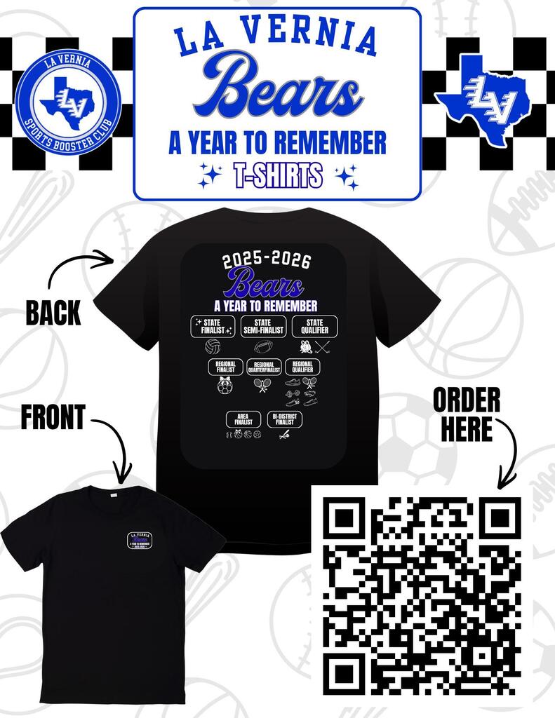 La Vernia Bears - A Year to Remember T-Shirts