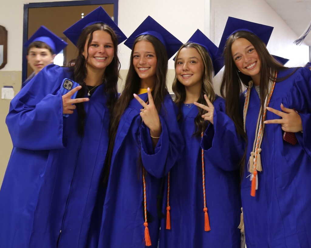 Senior Walk through the halls of the schools one last time