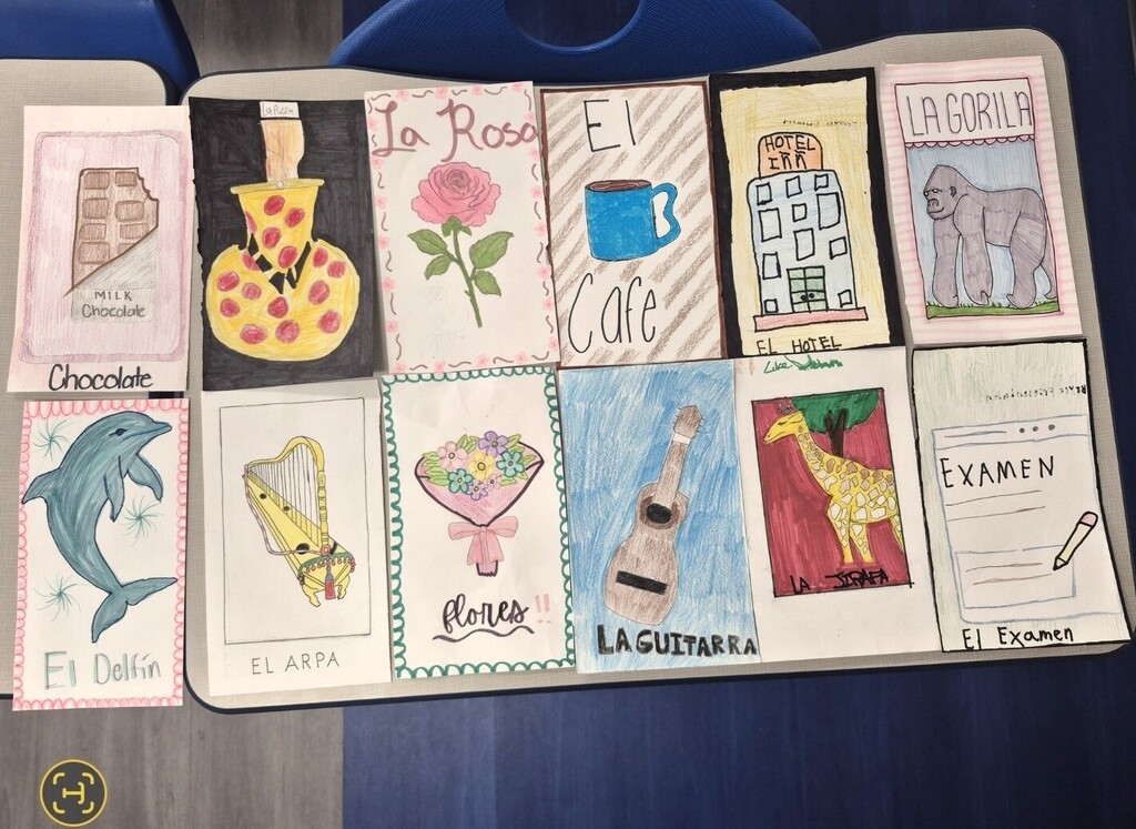 Making Loteria cards