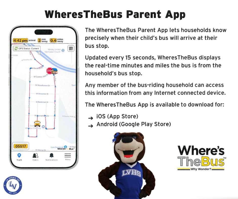 Wheres the Bus parent app