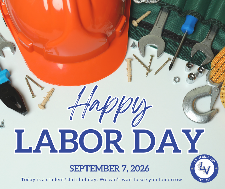 Happy Labor Day - September 7, 2026