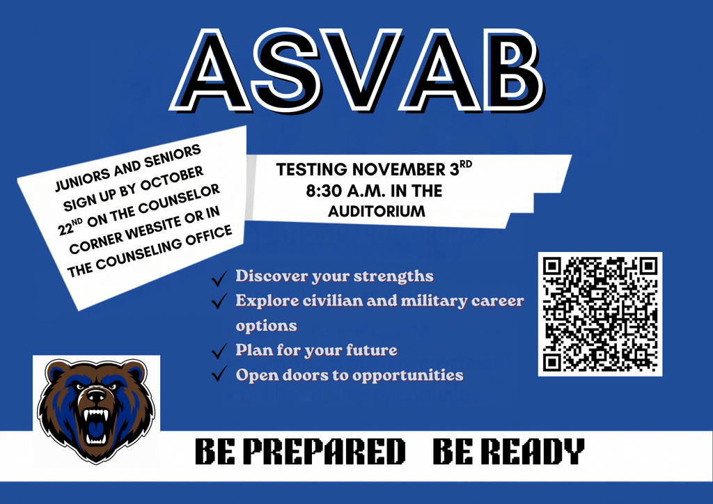 ASVAB informational flyer
