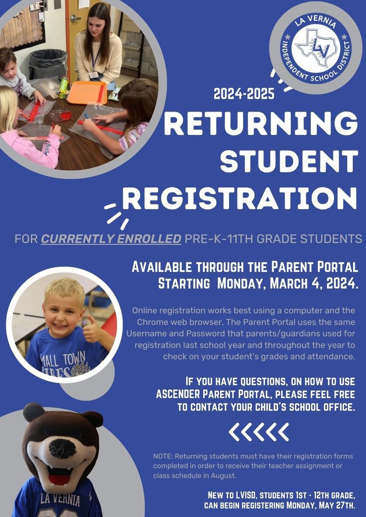 24-25 Returning Student Registration