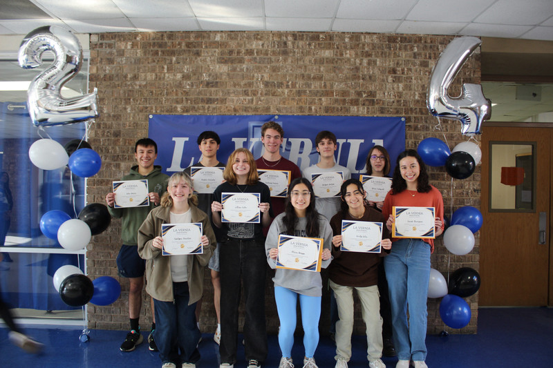 Top 10 Graduates of the Class of 2024 La Vernia High School