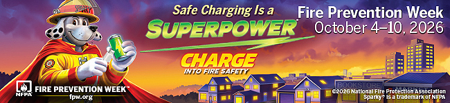 Fire Prevention Week:  October 4 - 10, 2026