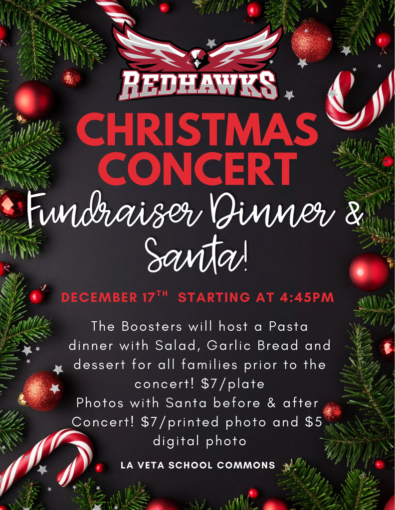Redhawks Christmas Concert Flyer