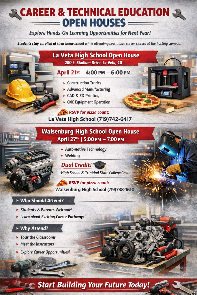 CTE Open Houses Announcement