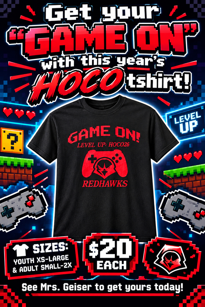 Homecoming T-Shirt Sales