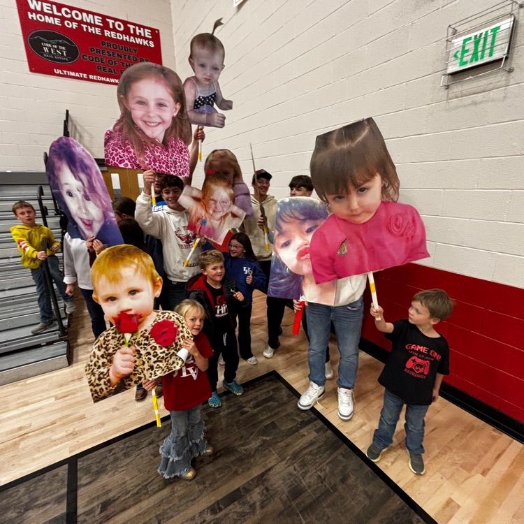 Cheering for the girls