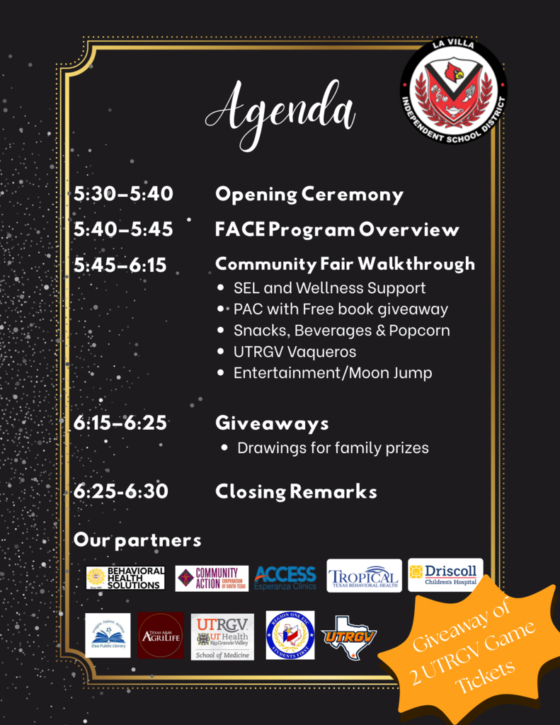 FACE Agenda