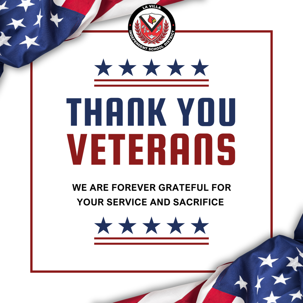 Thank you for your service and sacrifice