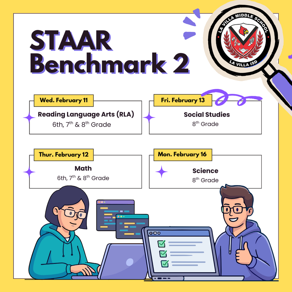 middle school staar benchmark