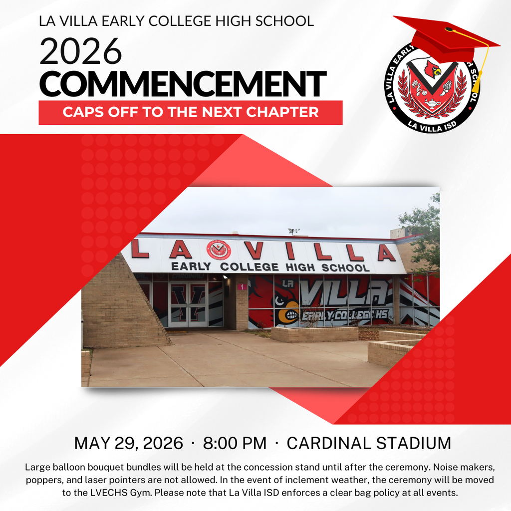 2026 graduation La Villa ECHS