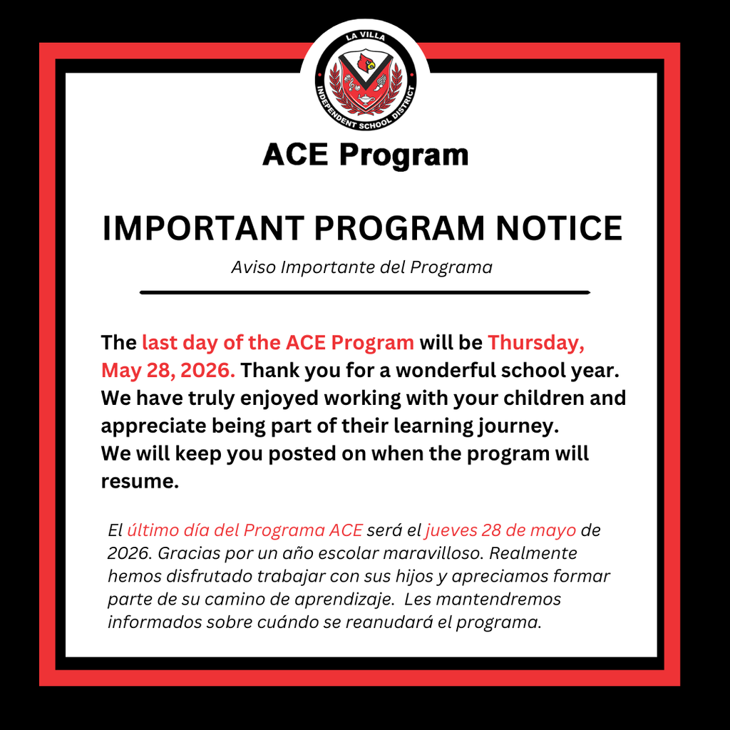 ace announcement